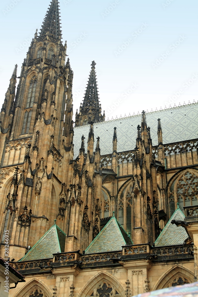 Fototapeta premium St. Vitus Cathedral Prague Castle Czech Republic