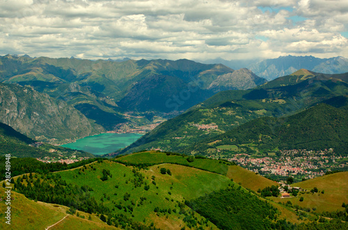 View from Monte Generoso