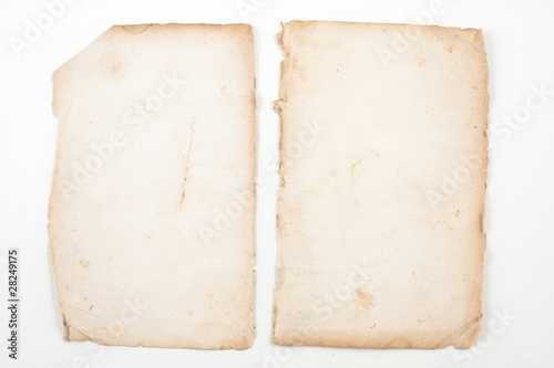 old ancient sheets