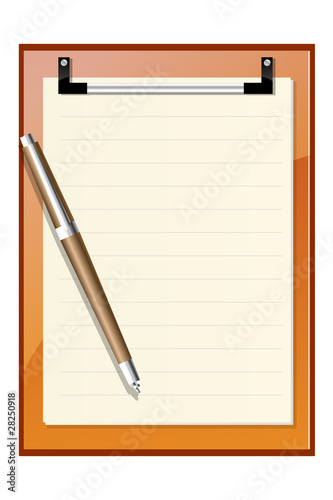 letterpad with ballpen