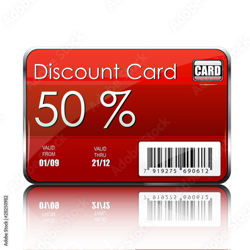 discount card photo