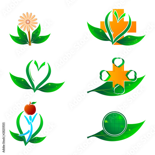 natural health icons