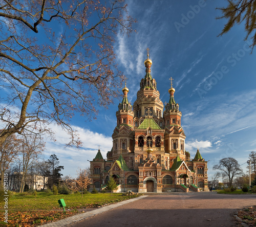 Wonderful church in Russia