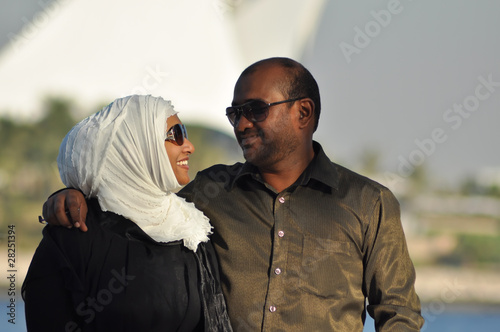 Happy Indian couple