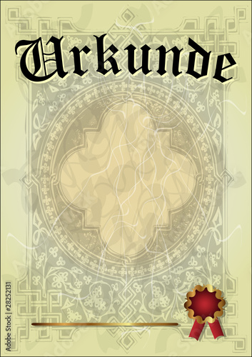 Urkunde 19