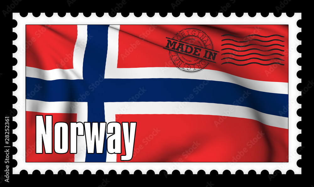 Made in Norway original stamp Made in Norway original stamp
