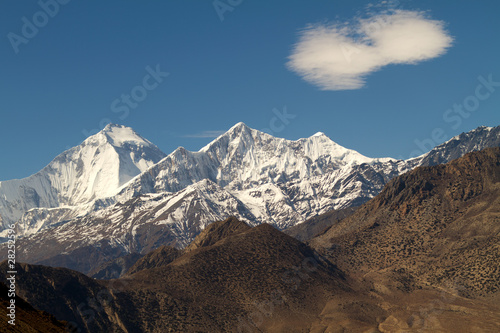 annapurna mountains, mountains