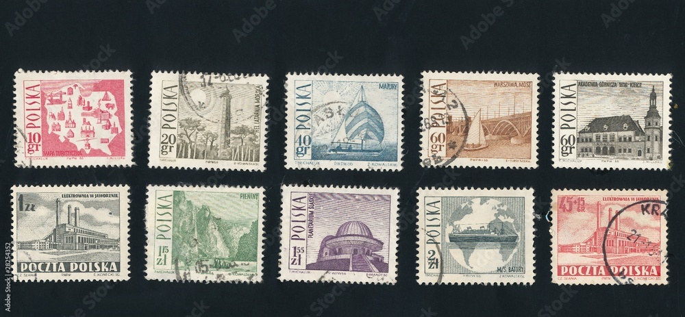 polish post stamps