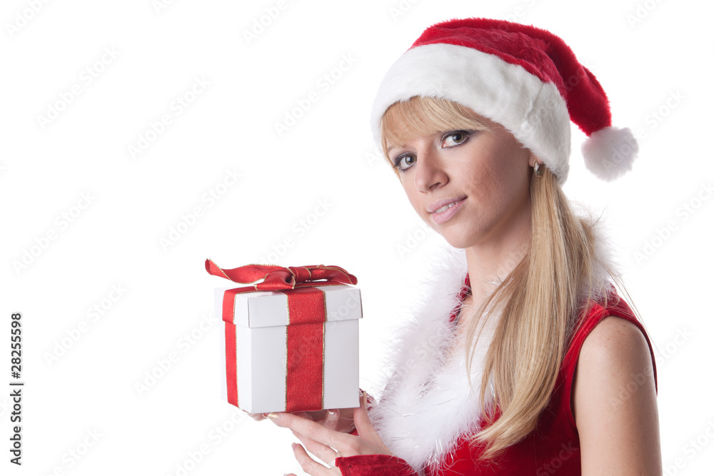 Christmas girl. Christmas girl.