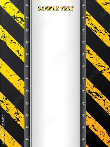 Grunge construction background
