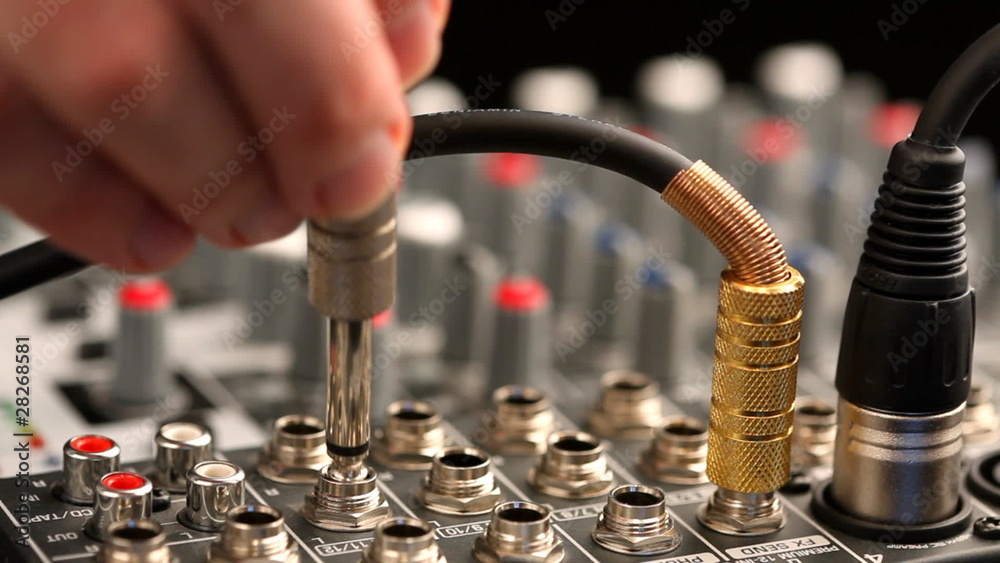 Audio control console