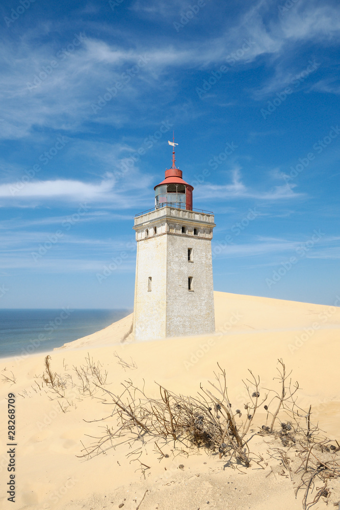 Lighthouse Of Rubjerg Knude, Denmark Lighthouse Of Rubjerg Knude, Denmark