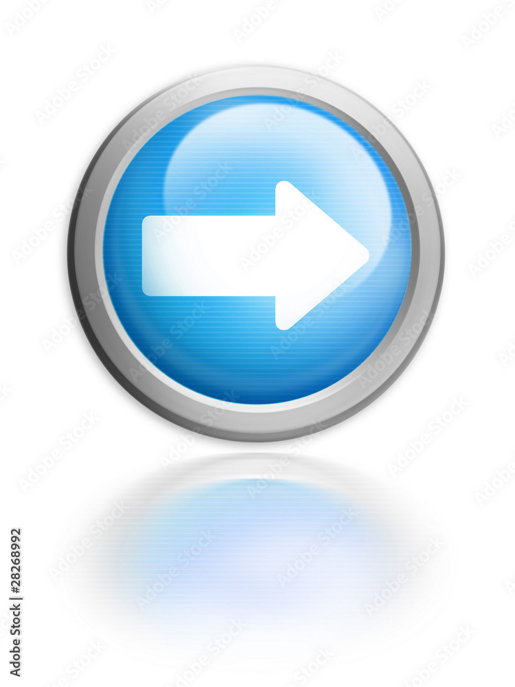 Button Aqua Icon Button Aqua Icon