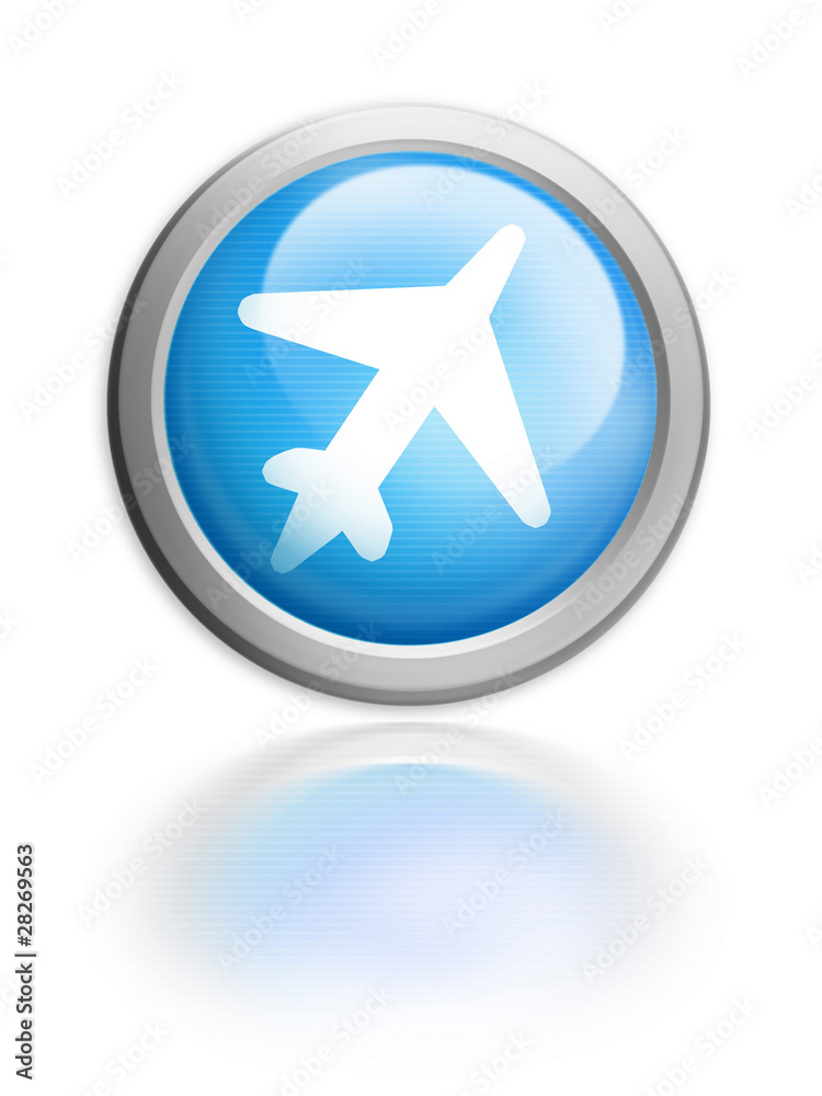 Button Aqua Icon Button Aqua Icon