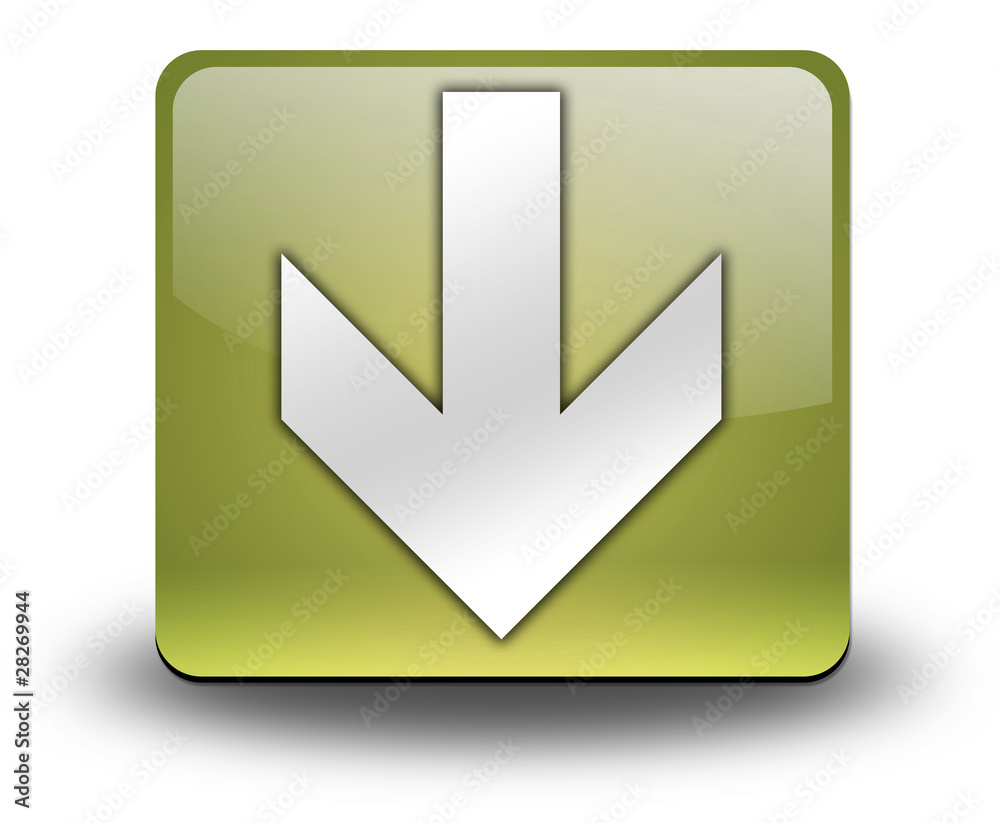 Yellow 3D Effect Icon Yellow 3D Effect Icon