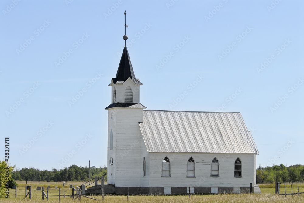 Fototapeta premium Village church