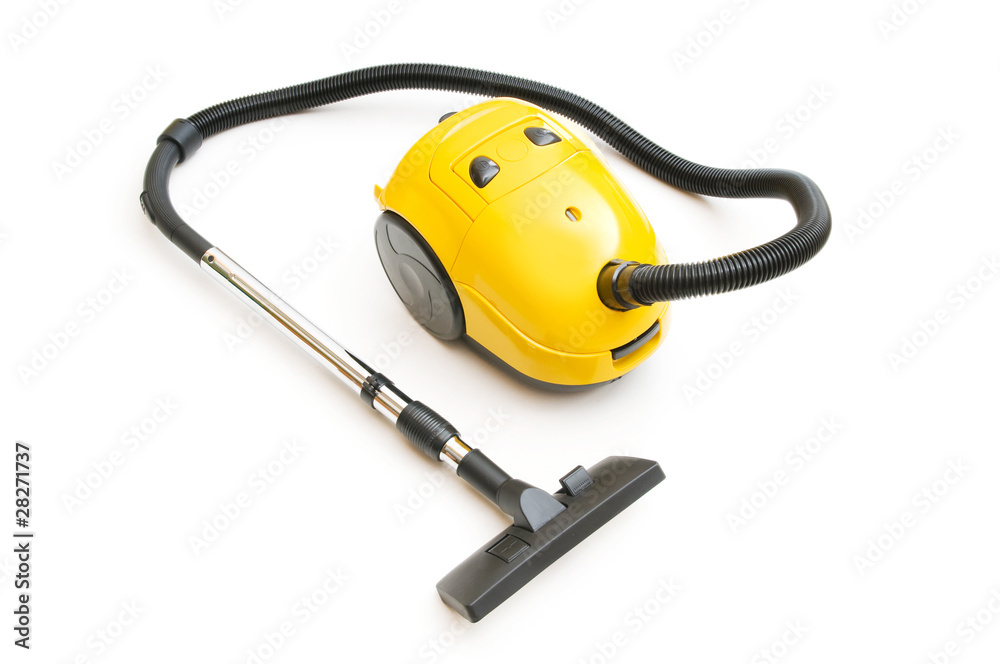 Vacuum cleaner isolated on the white background Vacuum cleaner isolated on the white background