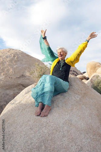 фотографія Happy Senior Woman
