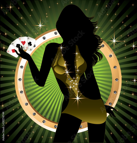 Poker lady