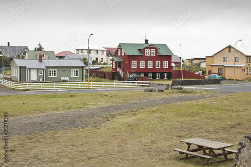 Vistas de Eyrarbakki (Islandia) photo