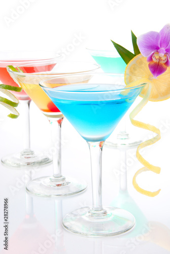 Fresh Martini Cocktails