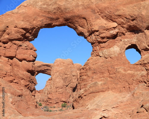 arches in Arches National Park  Moab  Utah