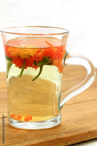 Calendula healthy tea