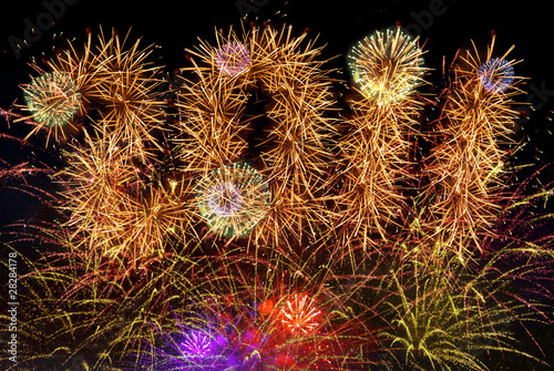 New Year's fireworks 2011