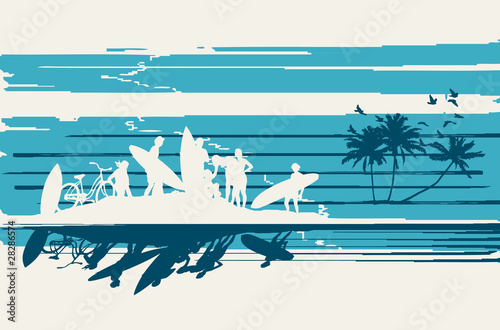 waiting for the waves wallpaper