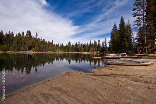 Lake in Sequoia and Kings Canyon National Park. photo