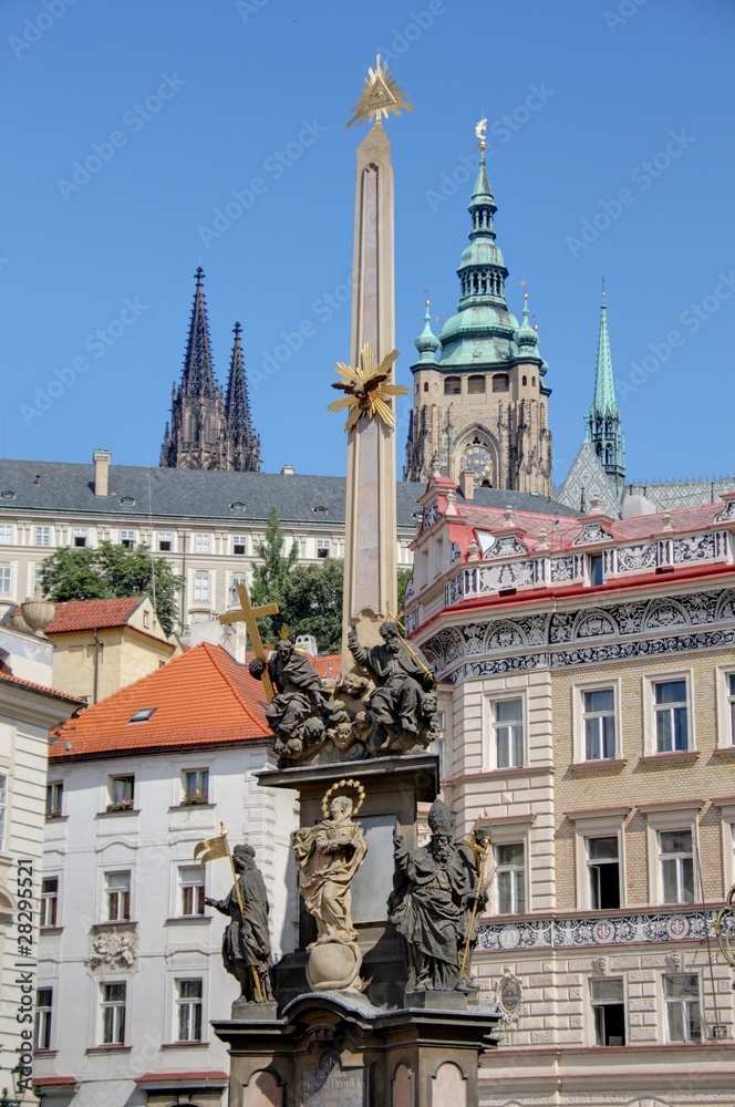 Obraz premium vue générale de prague
