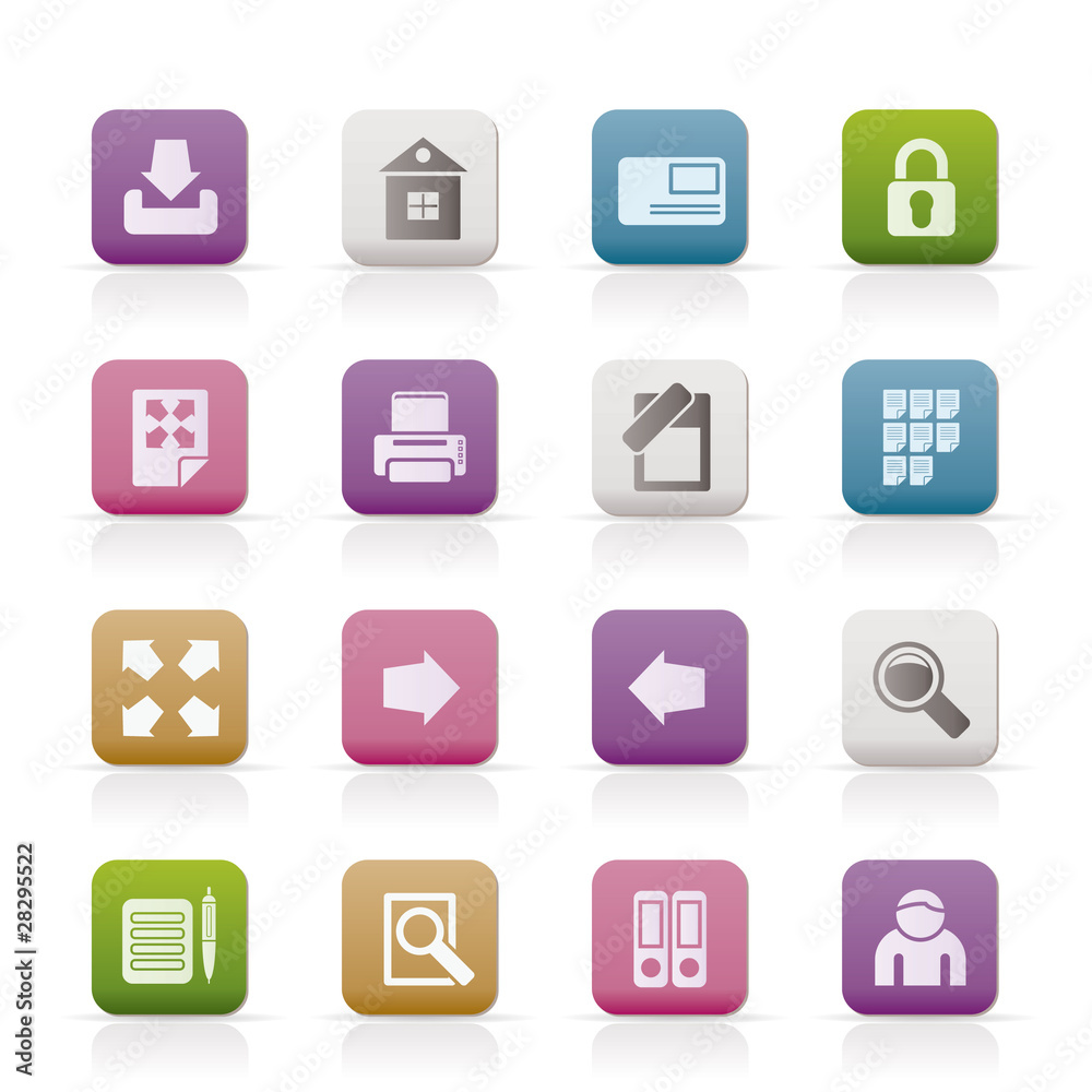 Internet and Web Site Icons - Vector Icon Set Internet and Web Site Icons - Vector Icon Set