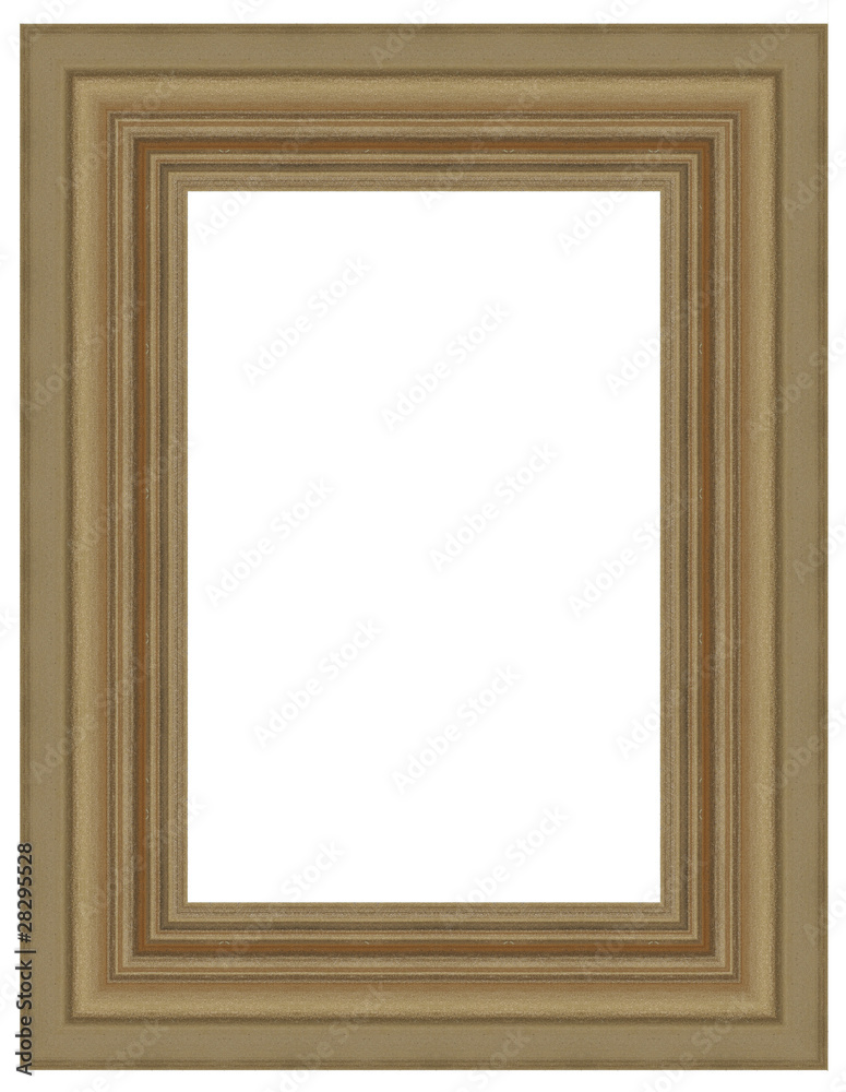 wooden photo frame isolated on white wooden photo frame isolated on white