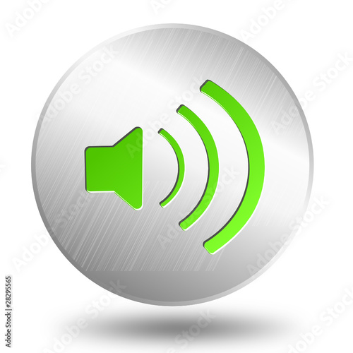 Button Sound metall