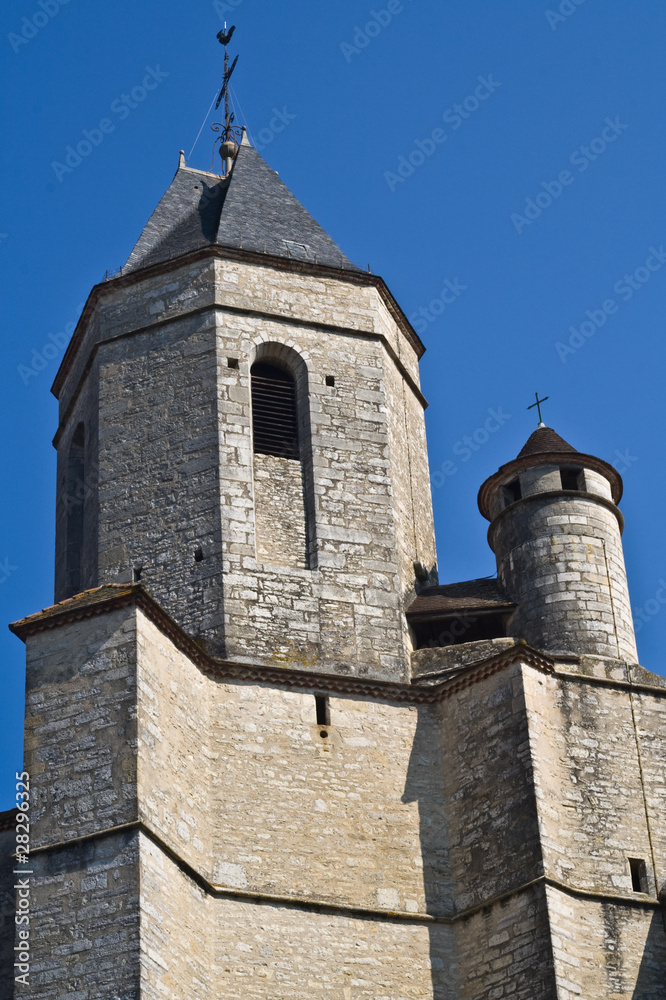 Martel (Lot) -  Eglise Saint Maur