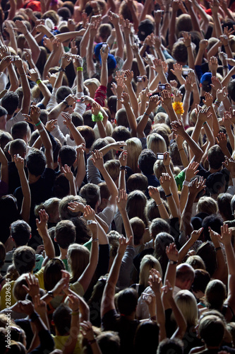 Obraz na płótnie concert in the evening