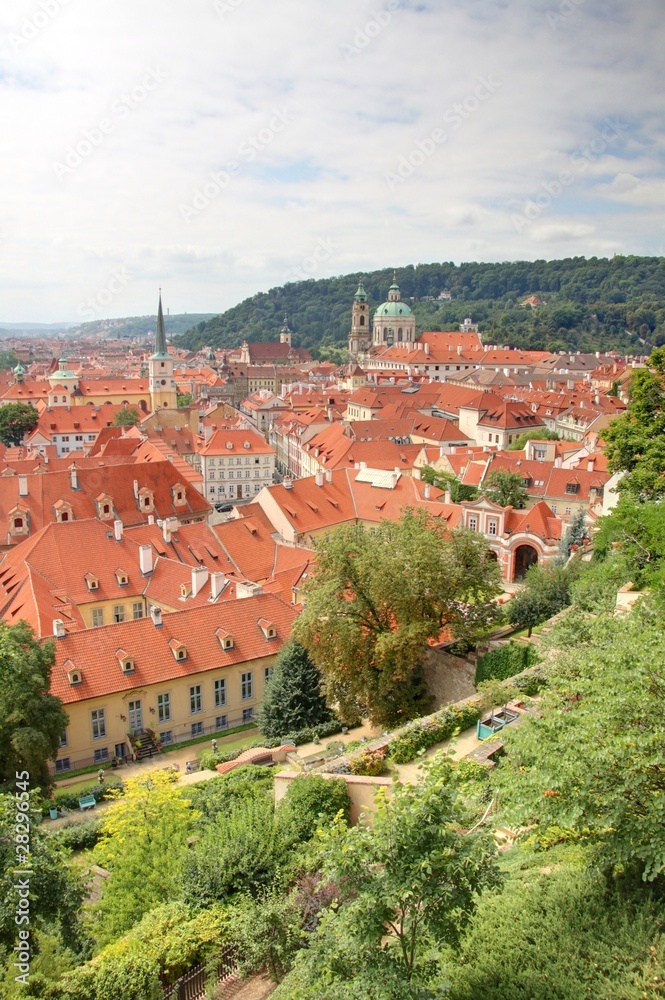 Fototapeta premium vue générale de prague