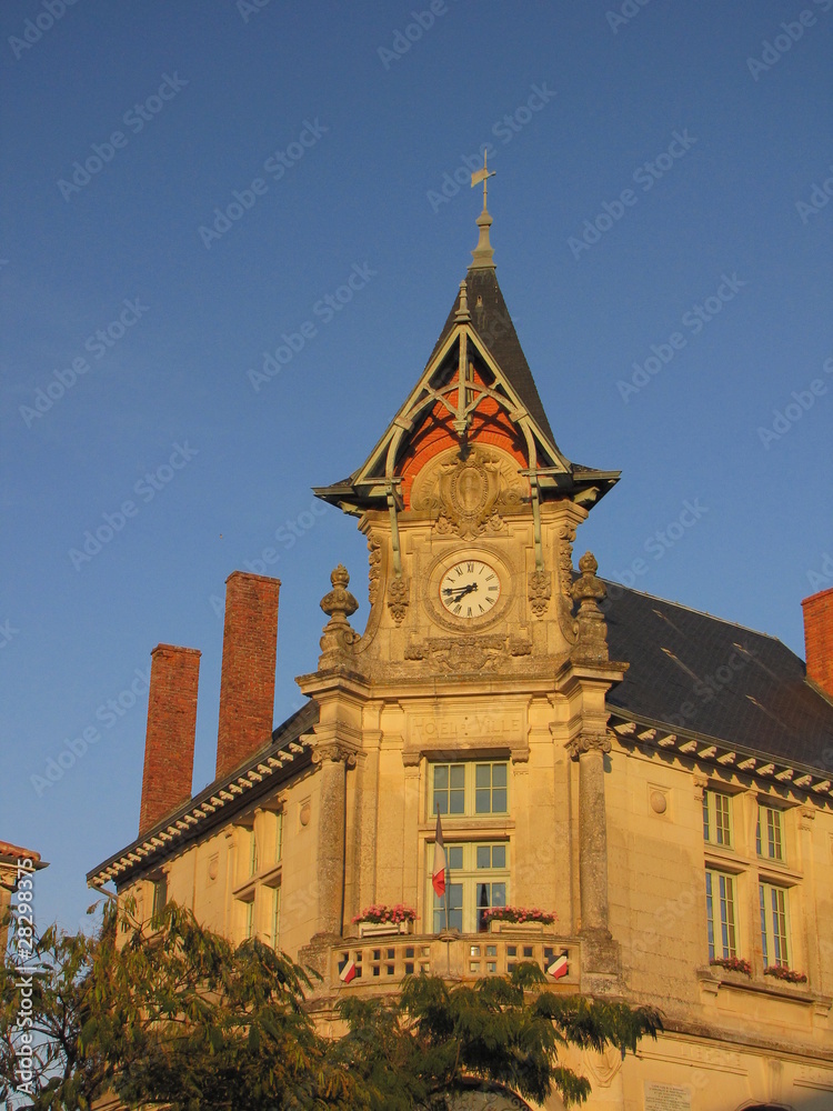 Village de Piégut ; Charente, Limousin, Périgord