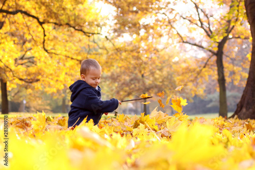 Kleinkind im Herbst 2 © sabine hürdler