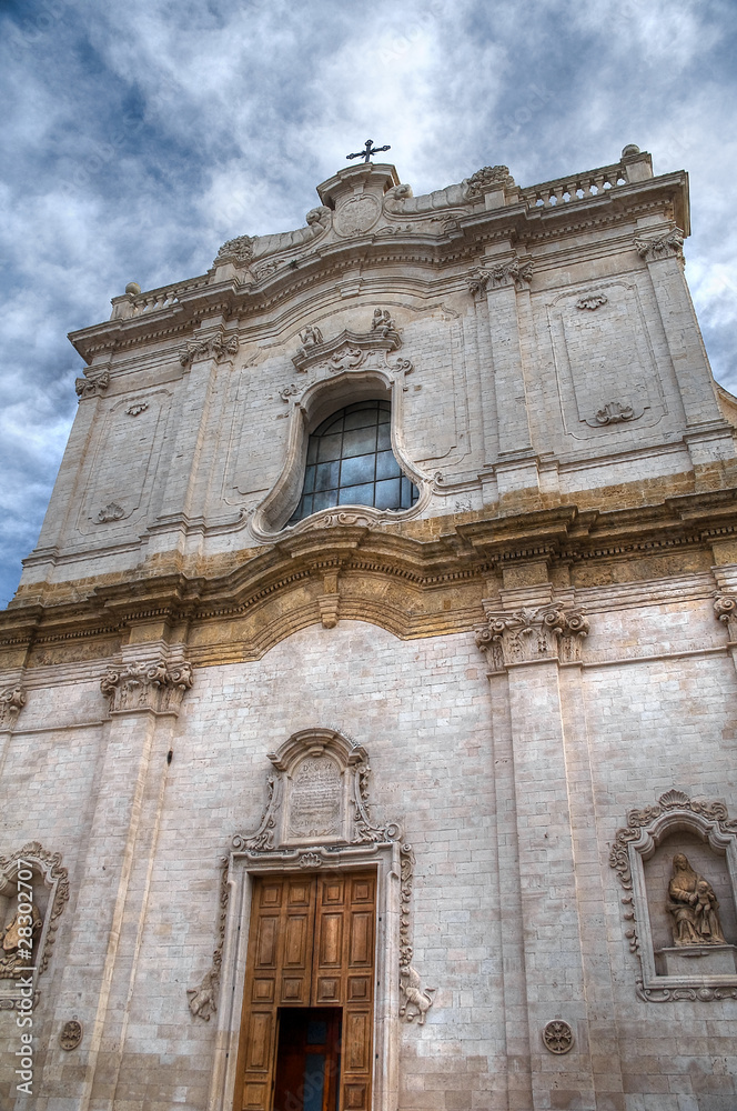 St. Maria Maggiore Cathedral. Gioia del Colle. Apulia.