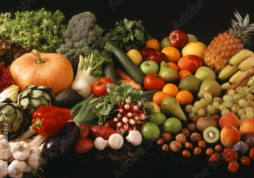 Nature morte fruits et l  gumes