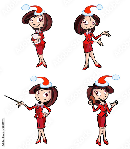 christmas business women