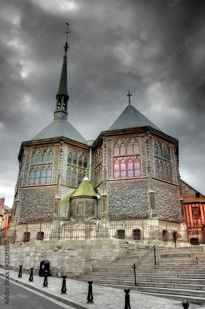 Eglise sainteCatherine Honfleur Stock Photo Adobe Stock
