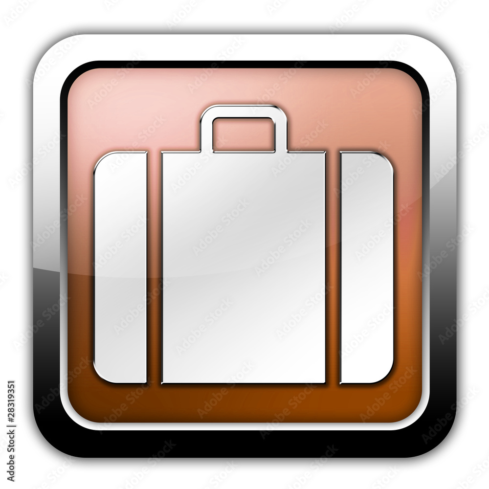 Bronze Glossy Square Icon Bronze Glossy Square Icon