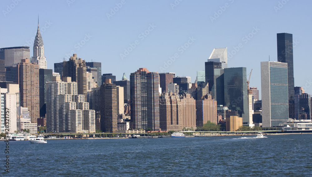 Fototapeta premium East Manhattan, New York City, USA