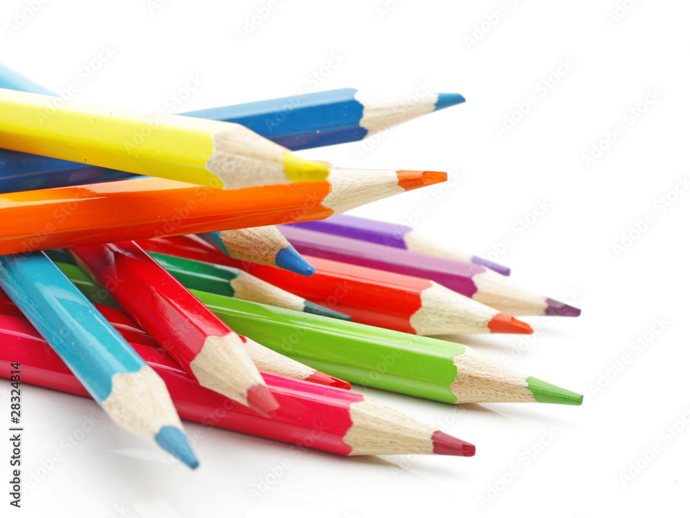 Fototapeta premium Colored pencils