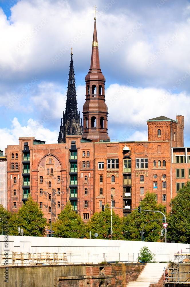 Obraz premium Hamburger Speicherstadt