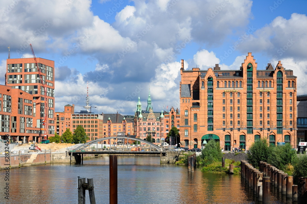 Hafencity und Speicherstadt in Hamburg