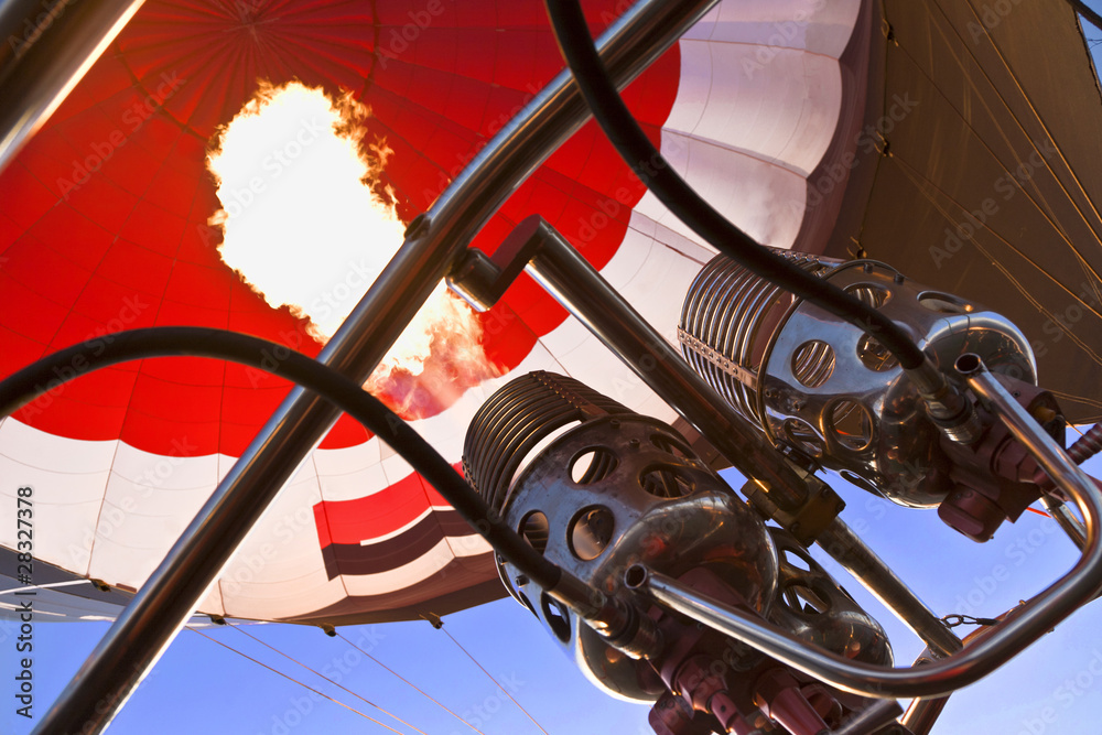 Fototapeta premium A Hot Air Balloon burners