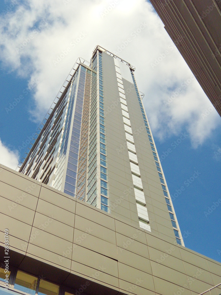 Tall buildings and sky Tall buildings and sky